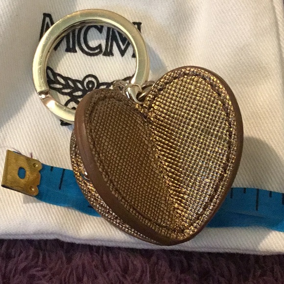 NWT Authentic MCM Key Ring / Bag Charm - Picture 14 of 16